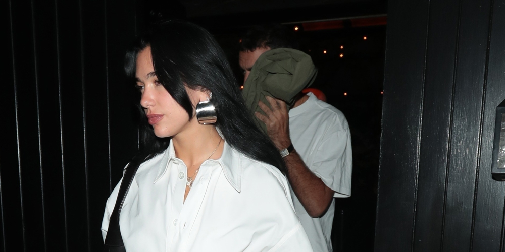 Dua Lipa Steps Out For Lowkey Date Night with Boyfriend Romain Gavras on 'Barbie' Theater Debut Day