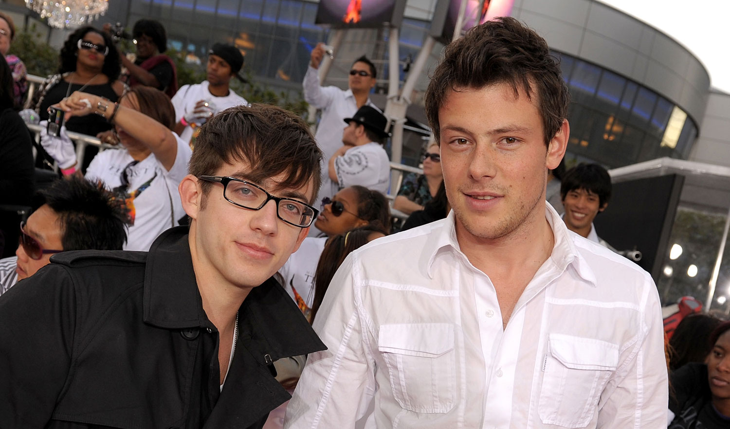 Kevin McHale Talks Moment He Learned Cory Monteith Died, Says He Was with Naya Rivera