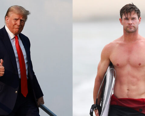Donald Trump Claims He's the Same Height & Weight as Chris Hemsworth During 'Thor' Filming
