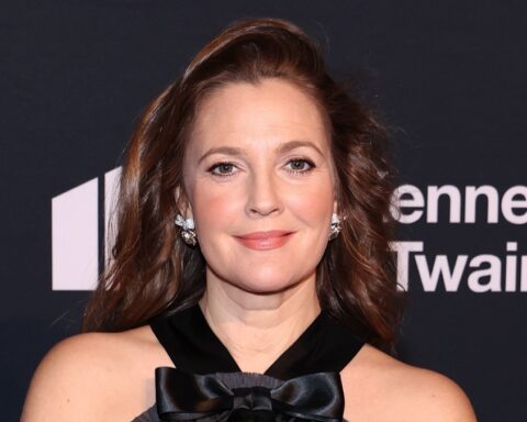 Drew Barrymore ushered off stage as a man rushes stage at New York panel event – Socialite Life