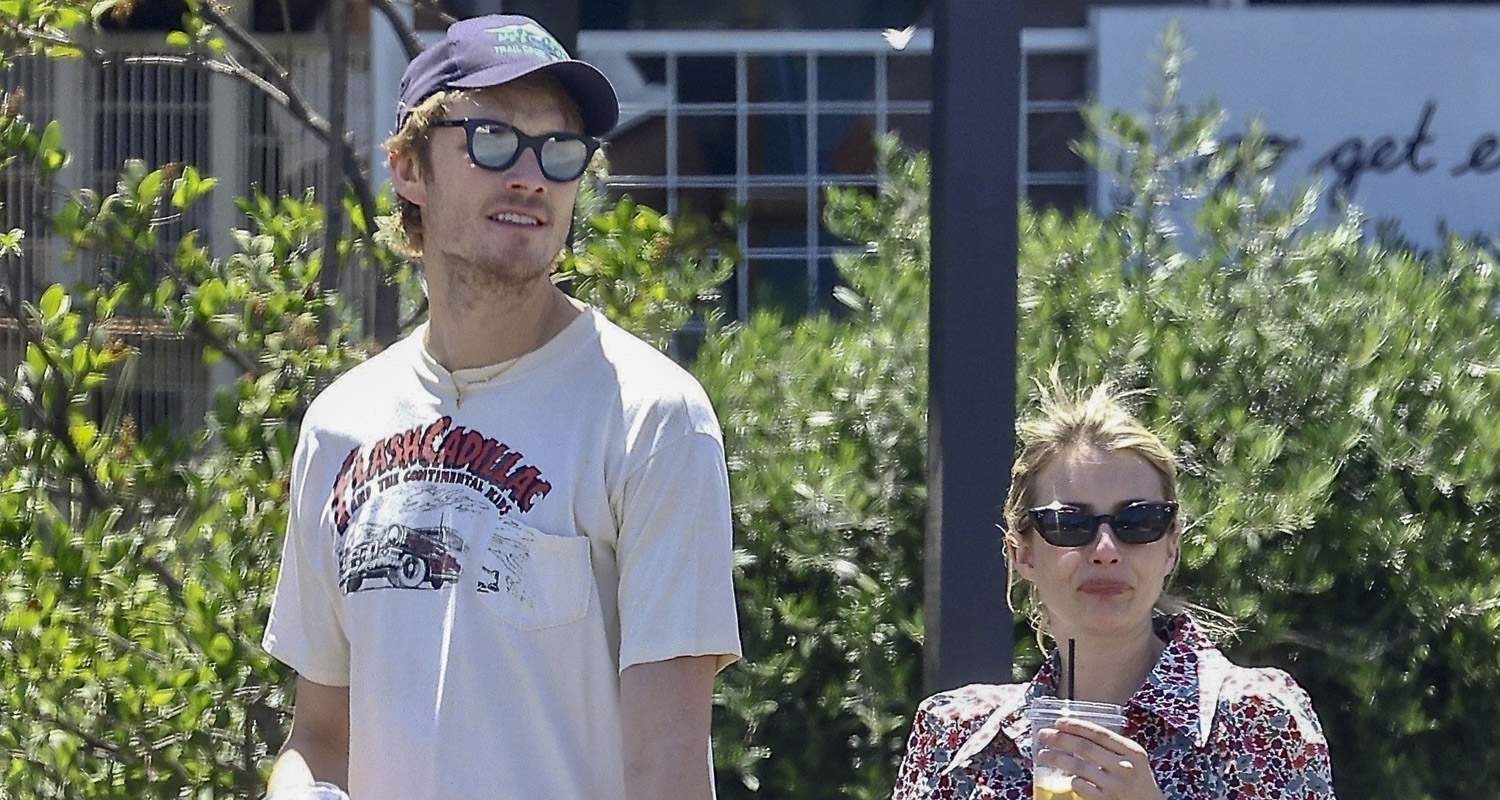Emma Roberts & Boyfriend Cody John Hold Hands on Rare Outing in Los Feliz