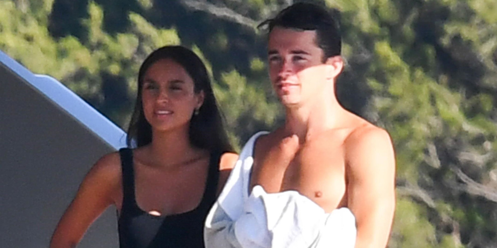 F1's Charles Leclerc Heads To Italy With Girlfriend Alexandra Saint Mleux For Vacation