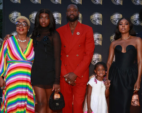Gabrielle Union & the Rest of the Family Support Dwyane Wade as He Enters Basketball Hall of Fame