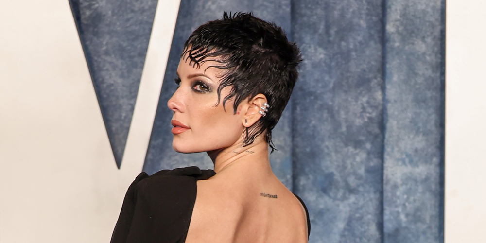Halsey Goes Topless & Wears Butterfly Wings in New Selfie, Addresses Their Absence