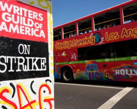Hollywood strike matches the 100-day mark of the last writers’ strike in 2007-2008