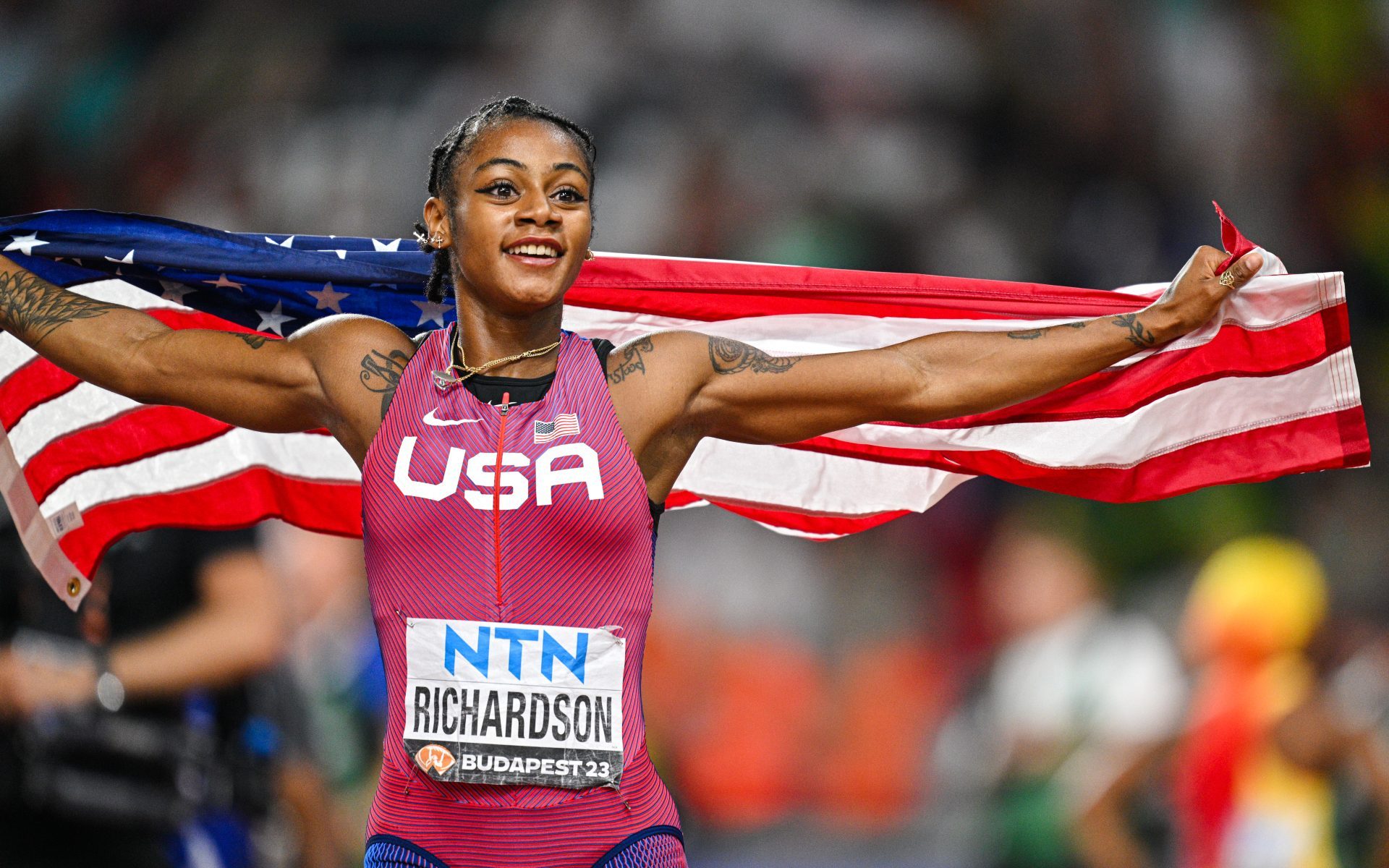 Issa World Champ! Sha’Carri Richardson Wins 100M At 2023 World Athletics Championships
