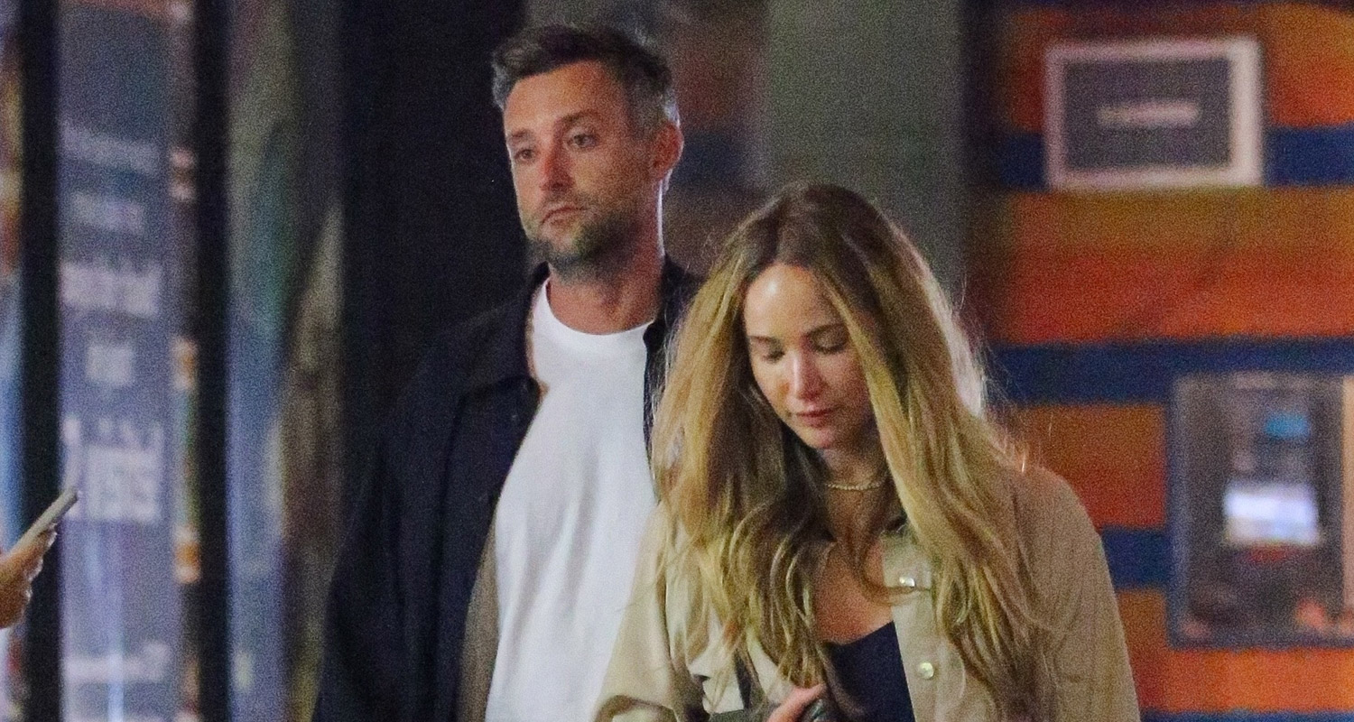 Jennifer Lawrence & Husband Cooke Maroney Step Out for Dinner & Movie on Date Night