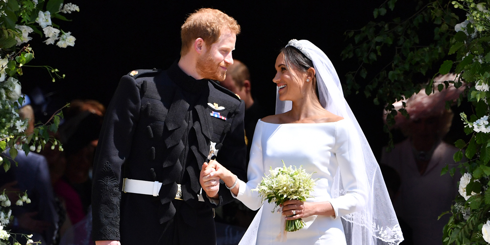 Meghan Markle's Wedding Dress Designer Discusses Her Secret 'Something Blue,' Reveals What It Was & Where It Was Located