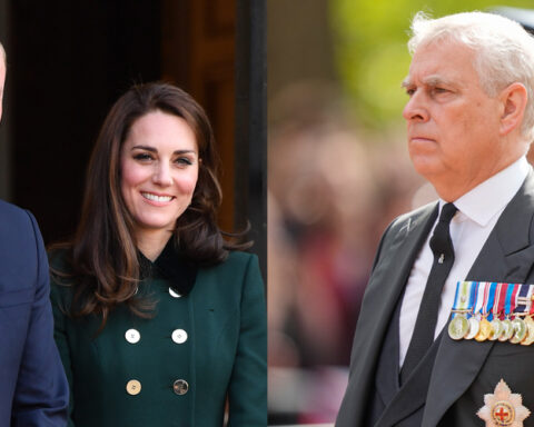 Prince Andrew Carpools With Prince William & Kate Middleton During Royal Family Outing