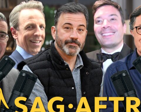 SAG-AFTRA All Good with Late Night Hosts' Podcast, 'Strike Force Five'