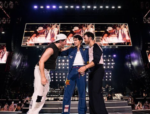 The Jonas Brothers opened their tour in NYC last week.