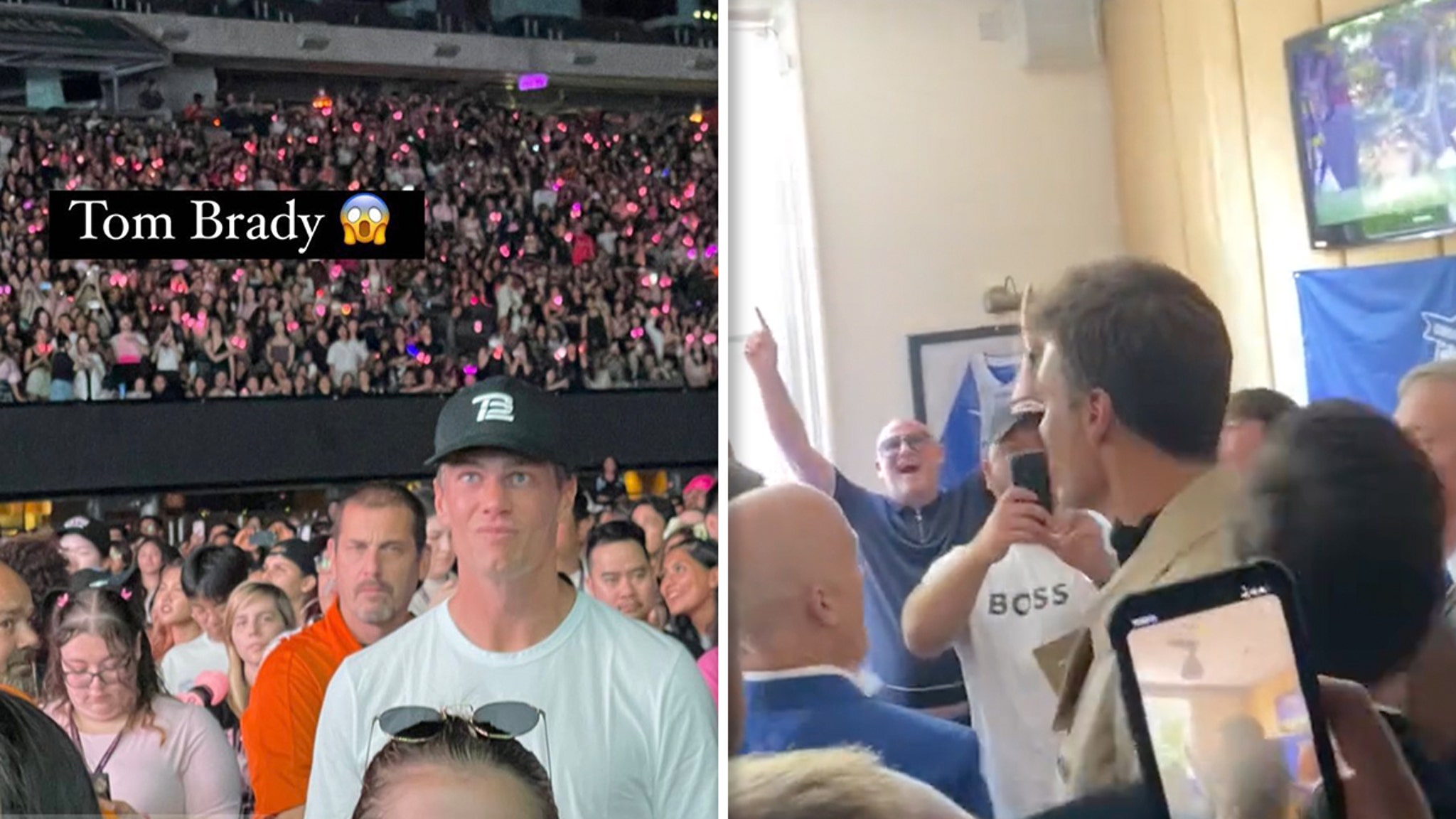 Tom Brady Jets To Birmingham City Match After Attending Blackpink Concert