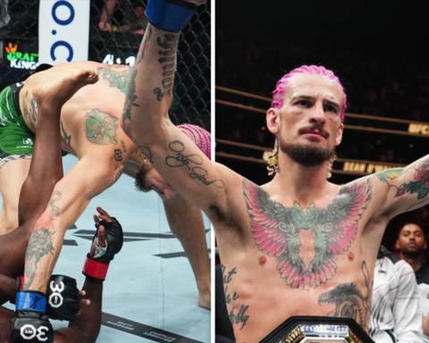 UFC Star Sean O'Malley Knocks Out Aljamain Sterling to win Bantamweight Title