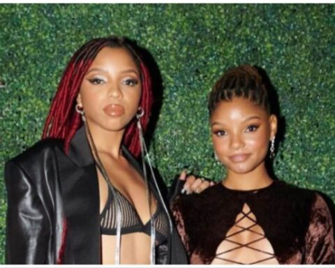 Chloe Bailey defends sister Halle amid pregnancy rumors.