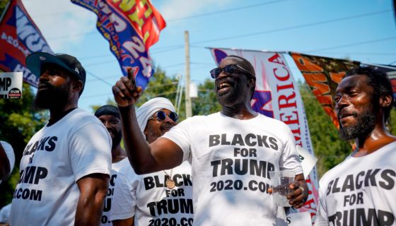 ‘N*ggas 4 Trump’: Video Shows Black MAGA Zealot Outside Jail Claiming Ex-President Should Be ‘King’