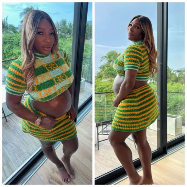‘She Dressing Like Rihanna Now’: Fans Hit Back at Critics Who Tell Serena Williams to Cover Up Her Baby Bump In New Photos