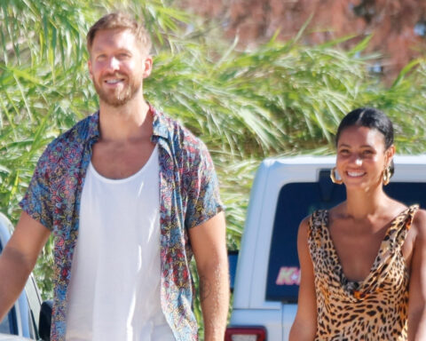 Calvin Harris Reportedly Marries Vick Hope in Glastonbury-Themed Wedding!