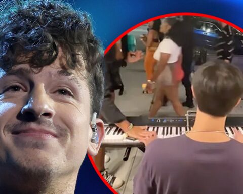 Charlie Puth Encourages Street Performer From Piano Smash, Invites Him to Show