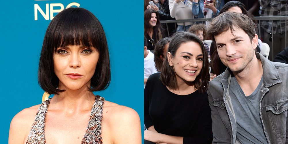 Christina Ricci Seemingly Calls Out Ashton Kutcher & Mila Kunis for Writing Danny Masterson Character Letters