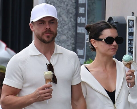 Derek Hough & Wife Hayley Erbert Grab Ice Cream While Honeymooning in Italy