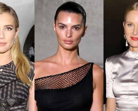 Emma Roberts, Naomi Watts, & More Stars Watch Emily Ratajkowski Walk in Tory Burch's NYFW