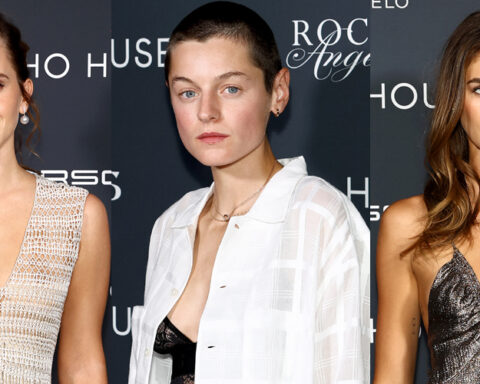 Emma Watson Twirls Her Way To Soho House Awards 2023 With Kaia Gerber & Emma Corrin