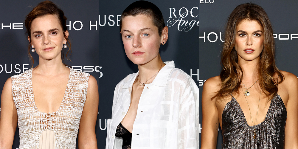 Emma Watson Twirls Her Way To Soho House Awards 2023 With Kaia Gerber & Emma Corrin
