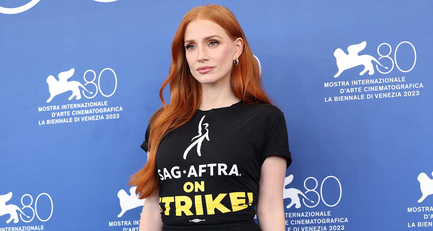 Jessica Chastain Admits She Was 'Nervous' to Promote New Movie 'Memory' at Venice Film Festival 2023 Amid SAG-AFTRA Strike