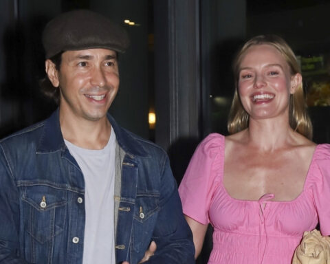 Kate Bosworth Goes Pretty in Pink for Date Night with Husband Justin Long