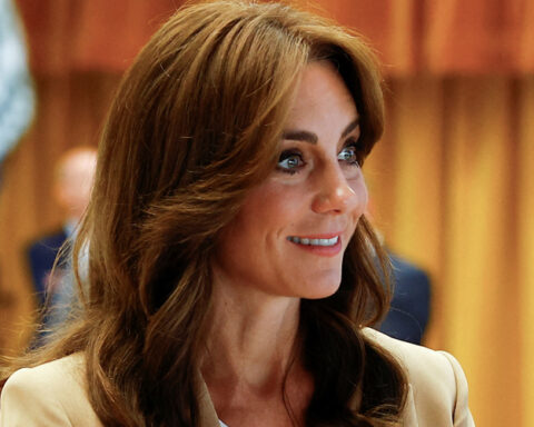 Kate Middleton Goes Solo For Official Visit To Charity in London While Prince William Is In NYC