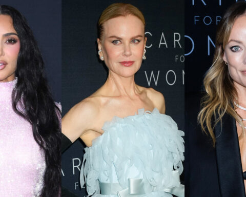 Kim Kardashian, Nicole Kidman, & Olivia Wilde Step Out in Style for Kering Caring for Women Dinner 2023 in NYC