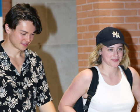 Lili Reinhart & Boyfriend Jack Martin Make A Low Key Arrival in Venice Together
