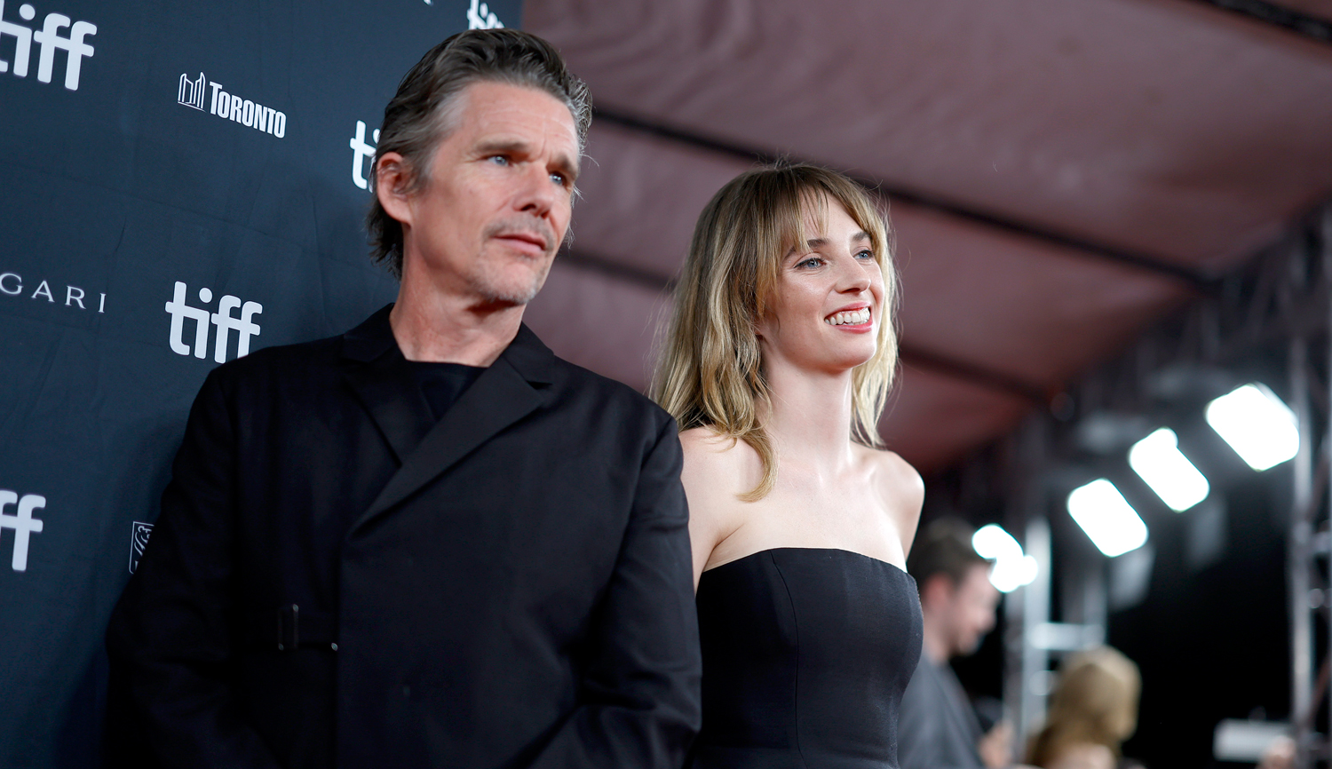 Maya Hawke Reveals Dad Ethan Took a Bus From New York to Toronto for Their TIFF Movie Premiere!