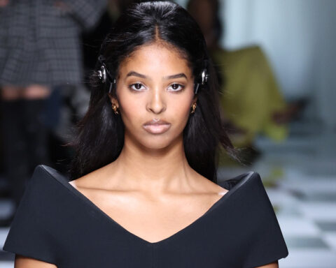Natalia Bryant Makes Her Runway Debut During Versace's Milan Fashion Show