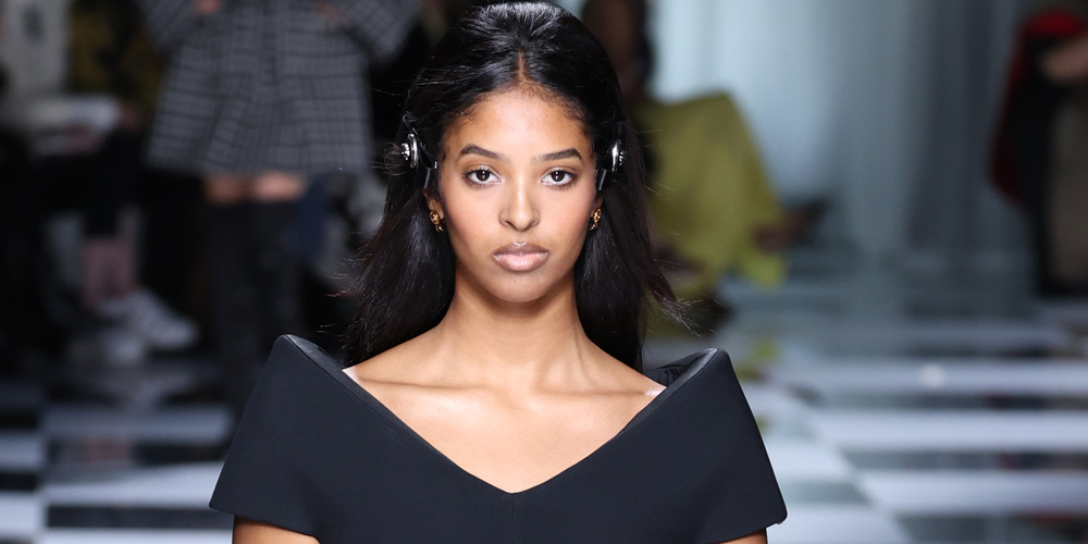 Natalia Bryant Makes Her Runway Debut During Versace's Milan Fashion Show
