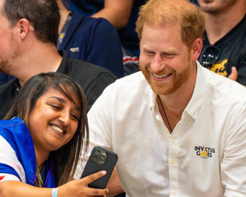 Prince Harry Says He & Meghan Markle Are A 'Competitive' Family During Invictus Games Day #2