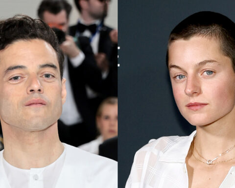 Rami Malek & Emma Corrin Kiss in New Photos, Seemingly Confirming Romance