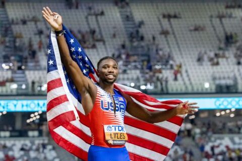 ‘Noah Lyles’ Trends On Social Media After Team USA Loses To Germany In FIBA Tournament