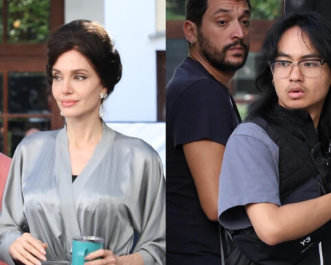 Angelina Jolie's Sons Maddox & Pax Join Her for Another Day of Work on 'Maria' Movie