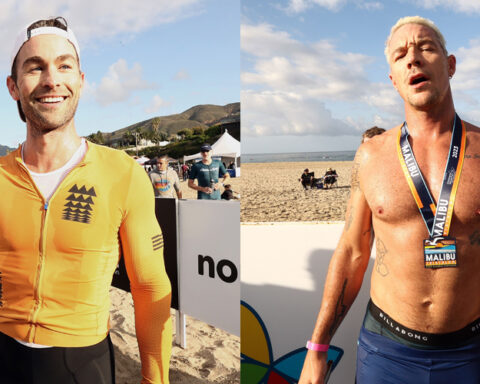 Chace Crawford, Diplo, & More Complete Malibu Triathlon for a Great Cause!