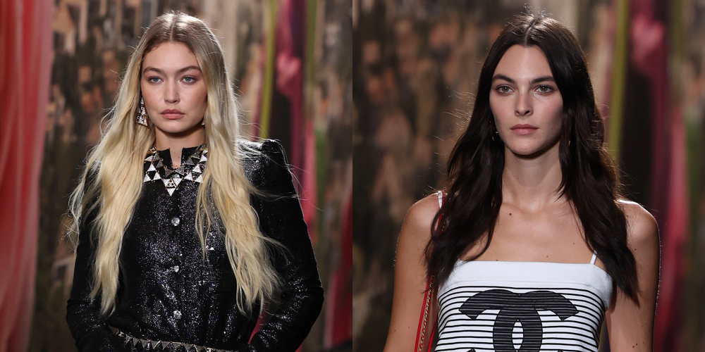 Gigi Hadid & Vittoria Ceretti, Both Recently Linked to Leonardo DiCaprio, Walk in Same Runway Show