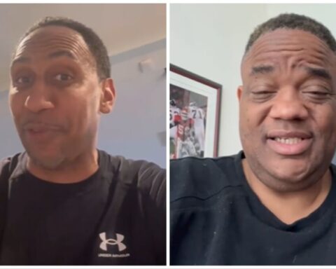 Fans believe that Stephen A. Smith sent shots at Jason Whitlock after he called an anonymous person a "fat bastard."