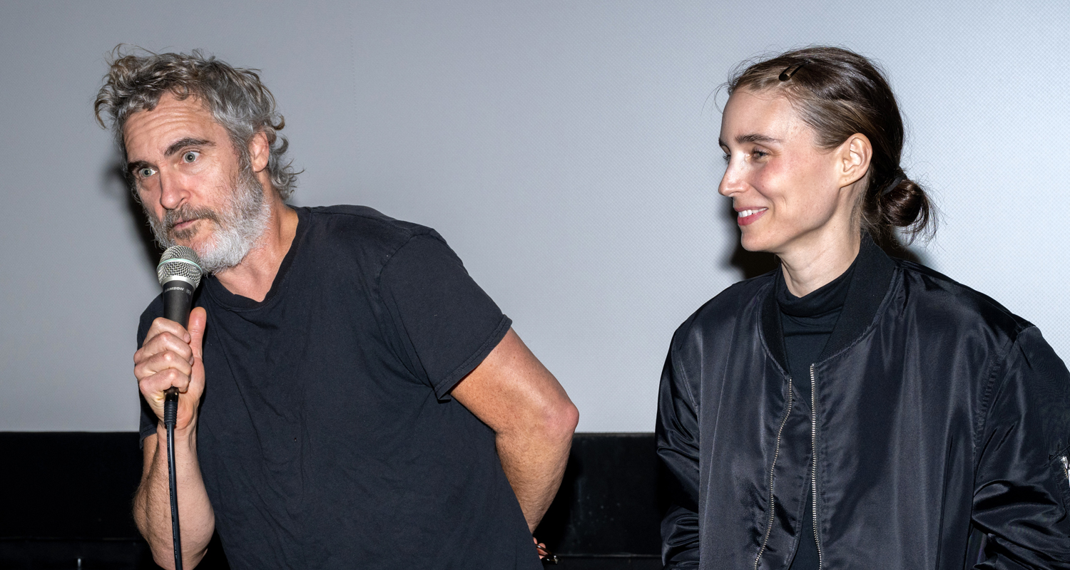 Joaquin Phoenix & Rooney Mara Host Special Screening of 'The Smell of Money' in Santa Monica
