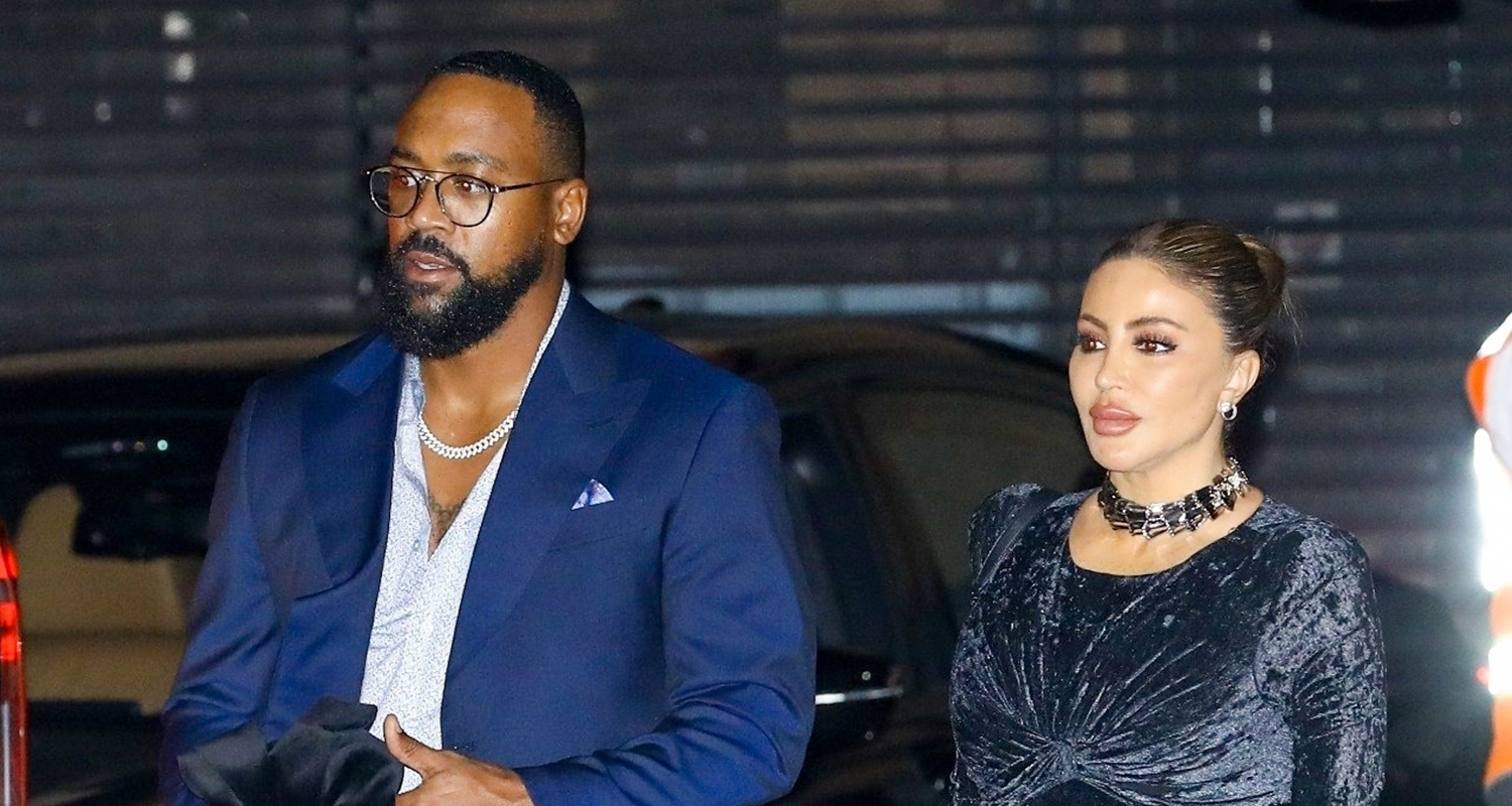 Larsa Pippen Wears Velvet Jumpsuit on Date Night with Marcus Jordan