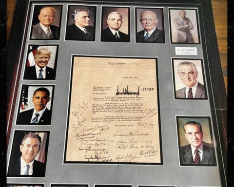 Letter Signed by 14 Presidents Up For Sale, Set Guinness World Record