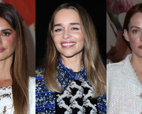 Penelope Cruz, Emilia Clarke, & Riley Keough Step Out for Chanel Fashion Show in Paris