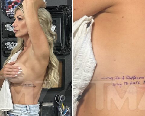 'RHOC' Alum Alexis Bellino Gets Tattoo Below Boob Honoring Late Mother
