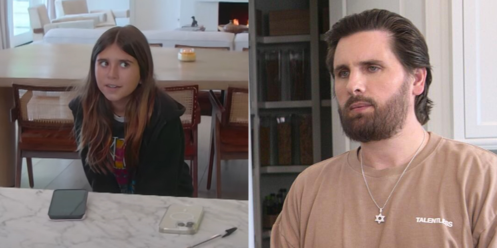 Scott Disick Roasted by Daughter Penelope on 'The Kardashians' For Dating Younger Women