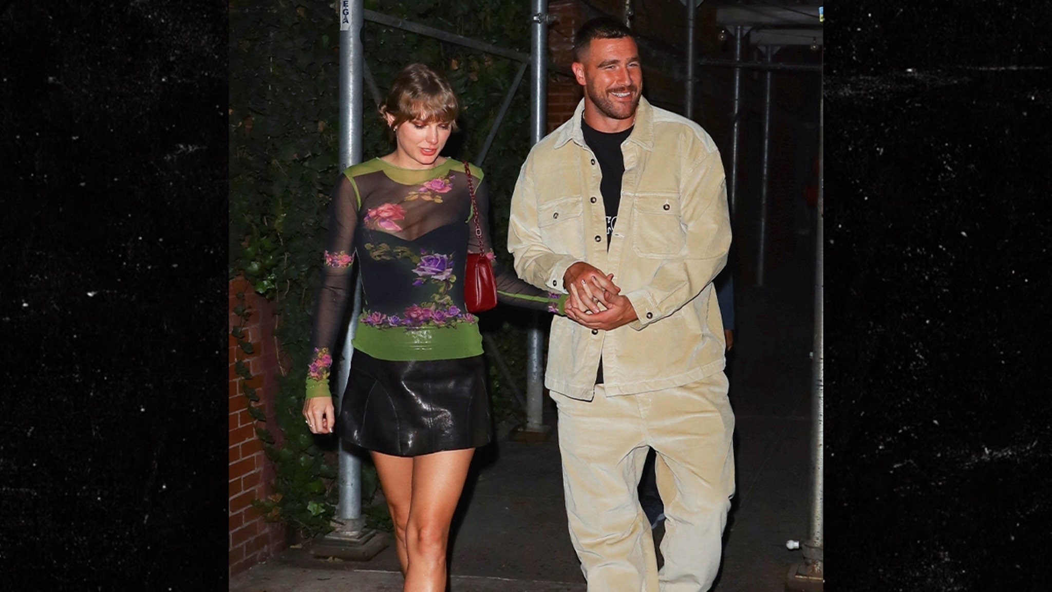 Taylor Swift and Travis Kelce Are Very Hands-On for Second NYC Date Night