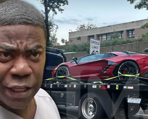Tracy Morgan's Lamborghini Aventador Sideswiped, Another Luxury Car Damaged